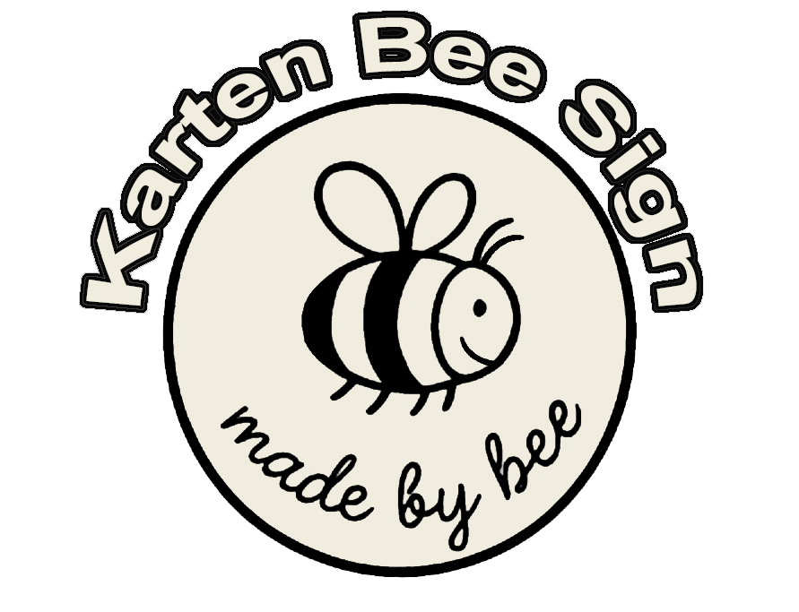 Karten Bee Sign